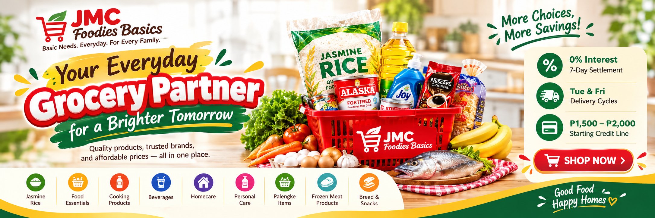 Your Everyday Grocery Partner for a Brighter Tomorrow