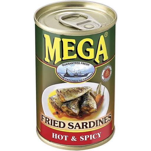 Mega Fried Sardines Hot and Spicy