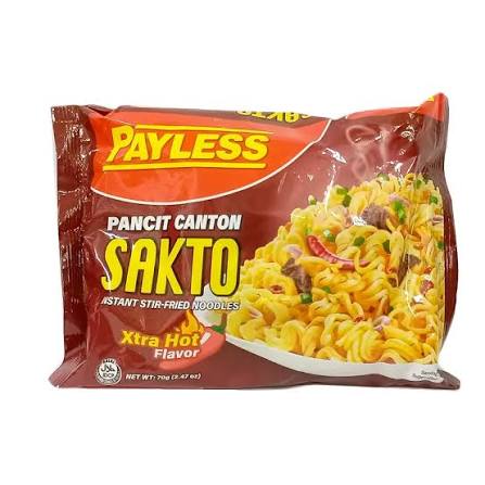 Payless Sakto Pancit Canton Xtra hot