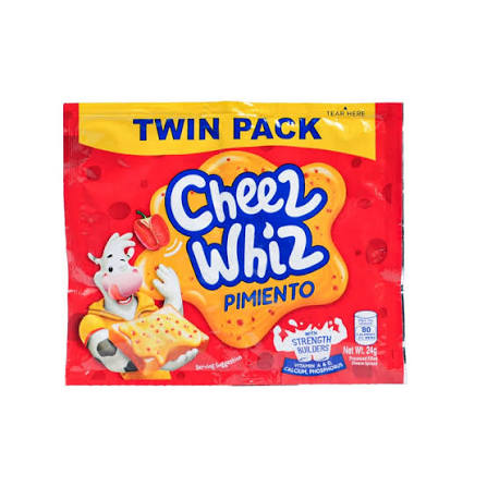 Cheez Whiz Pimiento Twinpack