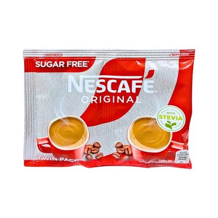 Nescafe Original Twin Pack Sugar Free