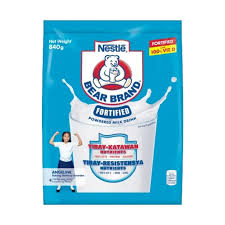 Bear Brand Fortified Powdered Milk Drink 3 Baso Pack