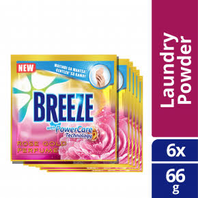 Breeze Rose Gold Perfume Powder Detergent