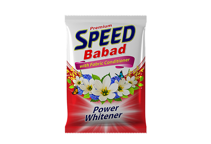 Speed Babad Power Whitener with fabric Conditioner Powder Detergent