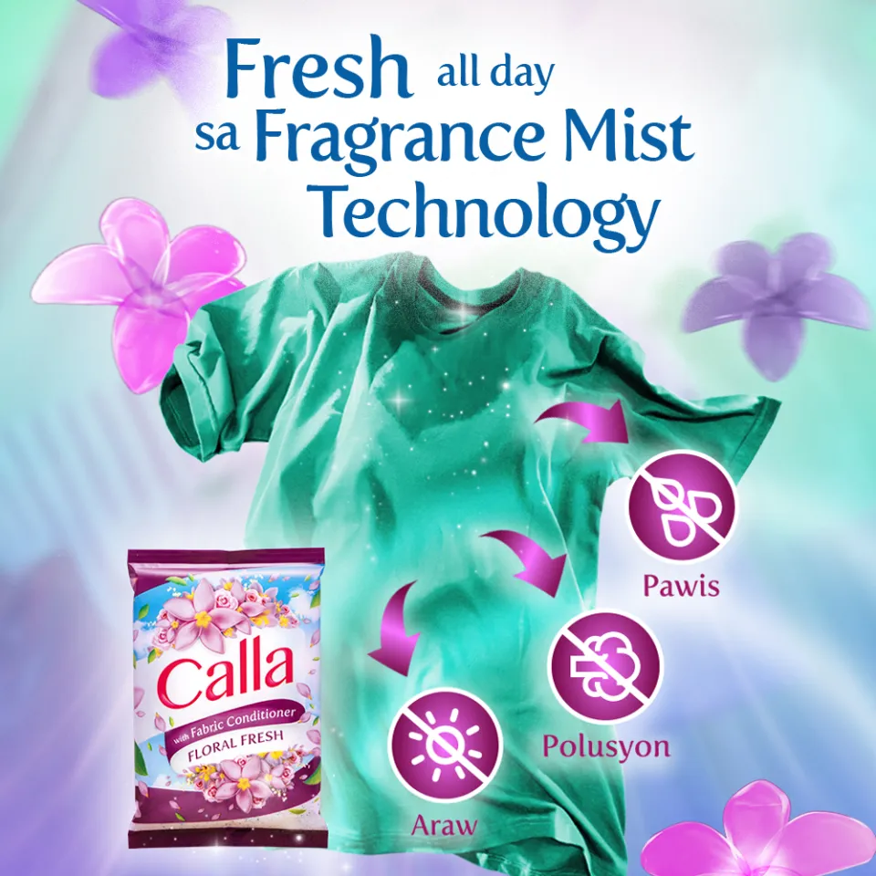 Calla Hybrid Floral Fresh Powder Detergent with Fresh Energy Liquid Fabcon