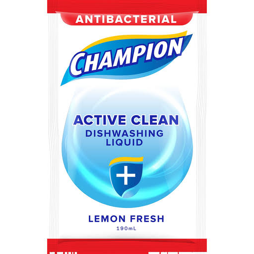Champion Dishwashing Liquid Lemon Fresh